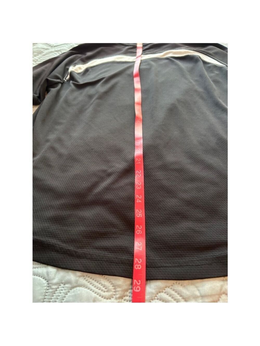 🔵Men's Reebok T-Shirt Black White XL - Picture 5 of 5